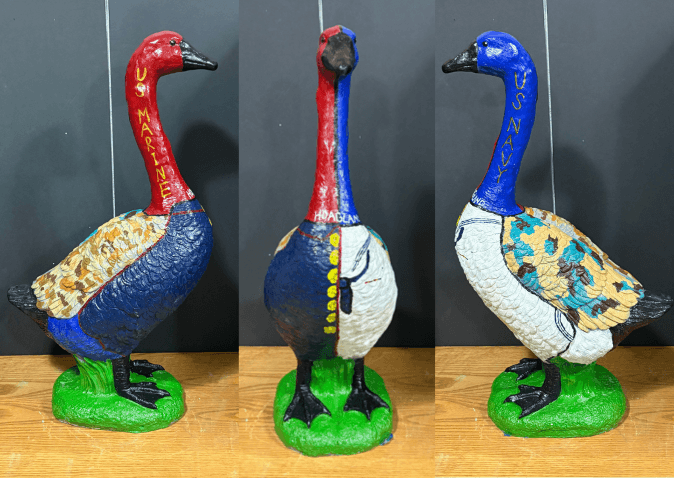Custom goose