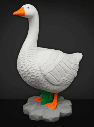 Full-Size 3D Goose
